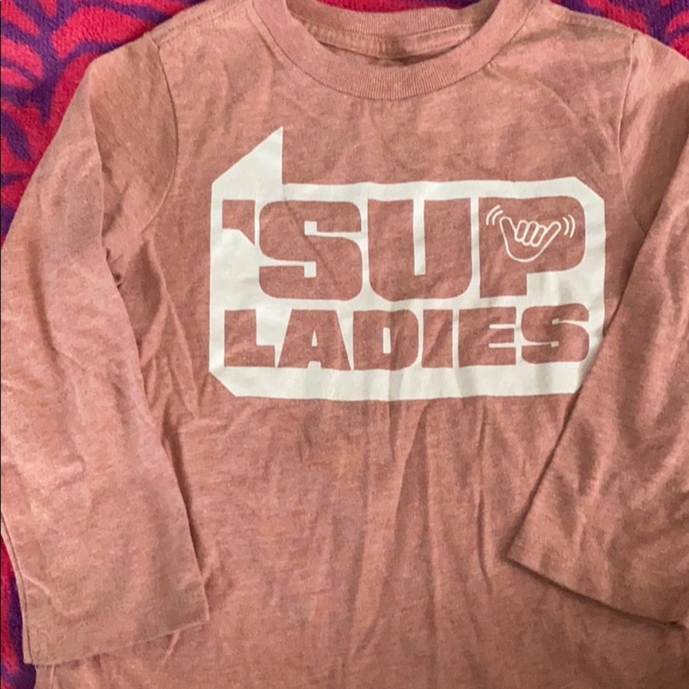 Long sleeve graphic tee